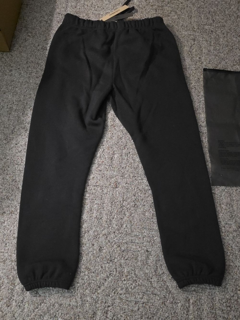 NIB Fear of God Black '1977' Men's Jogger Sweatpants - Picture 8 of 9